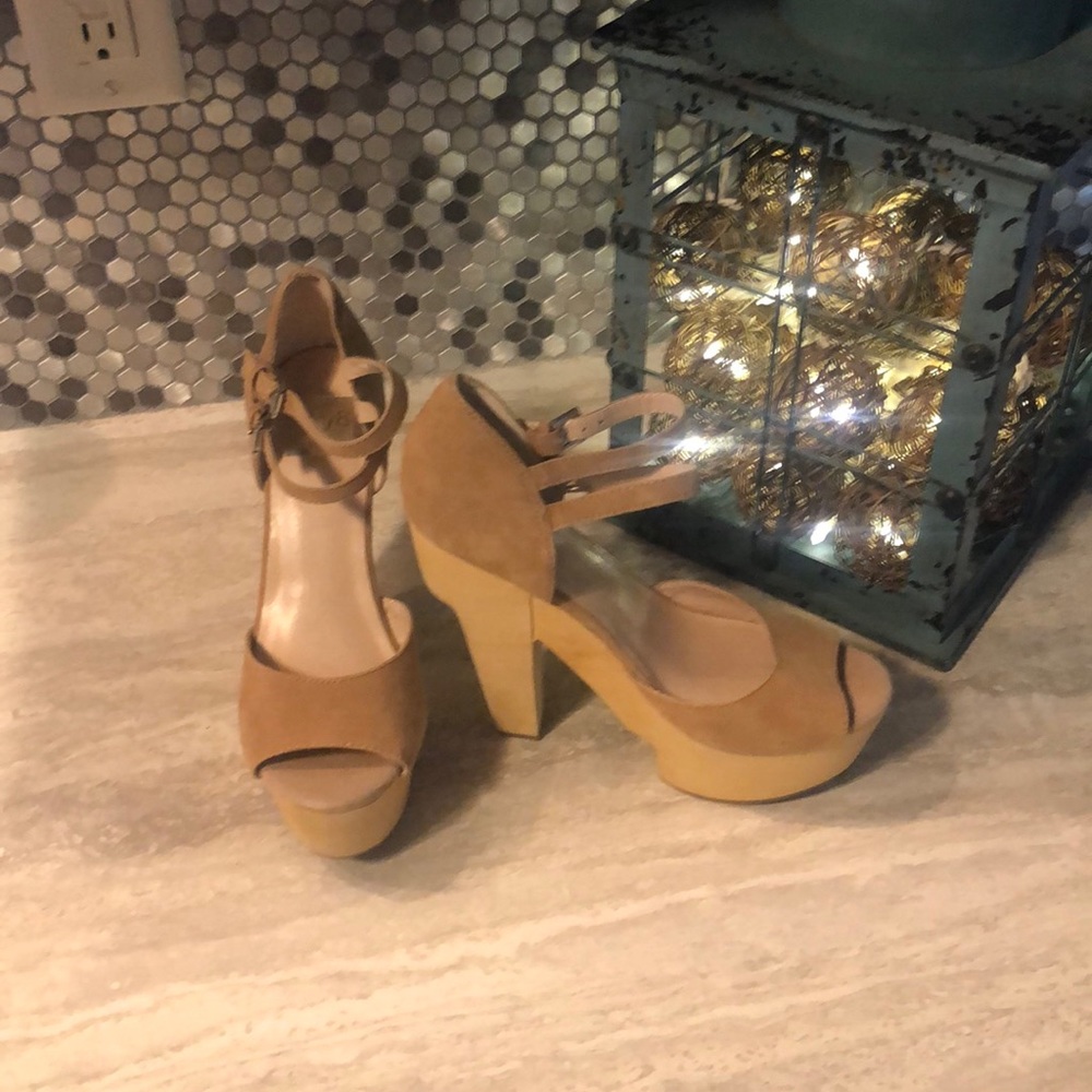 Dolce vita wooden heels
